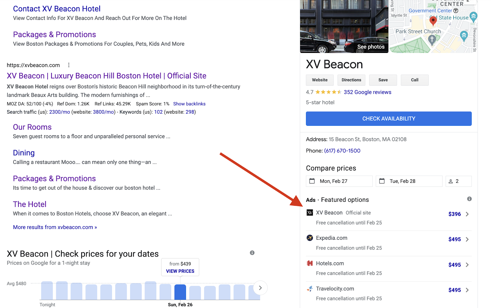 Google Free Booking Links y Google Hotel Ads: qué son, cómo funcionan y cuándo merece la pena invertir en 2026 3 Google Free Booking Links en tu estrategia digital