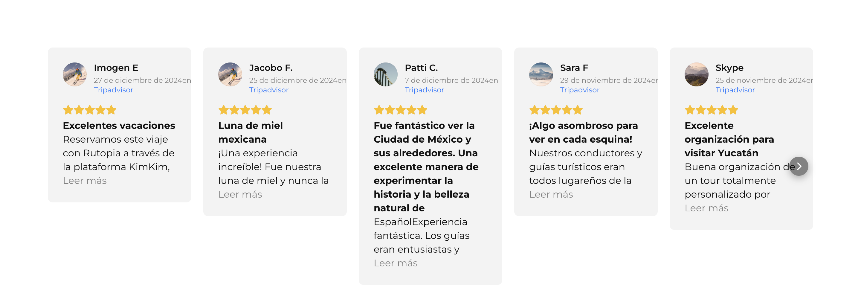 opiniones para Mejora la confianza web 