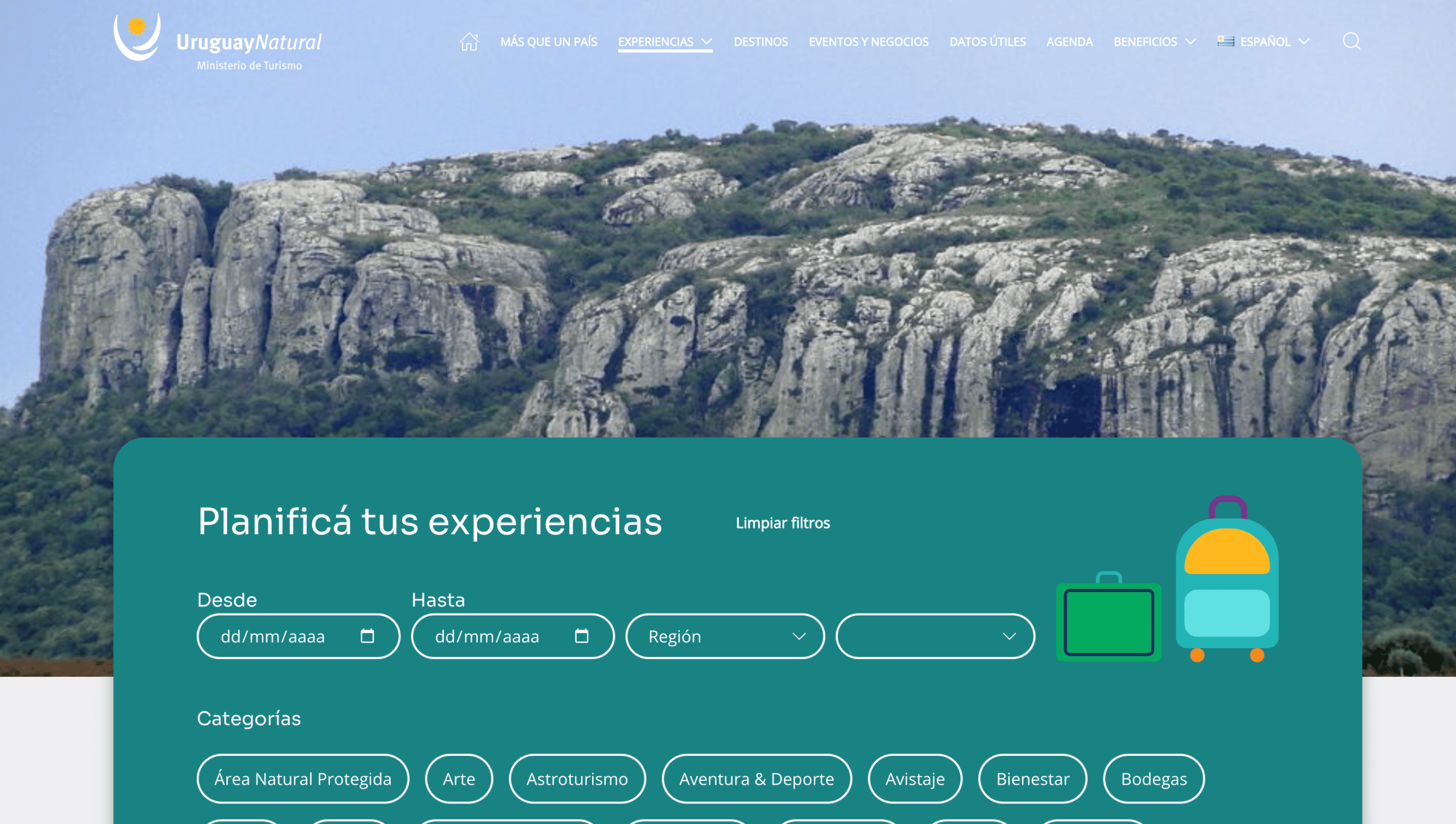 recomendaciones de desarrollo web de destinos turísticos