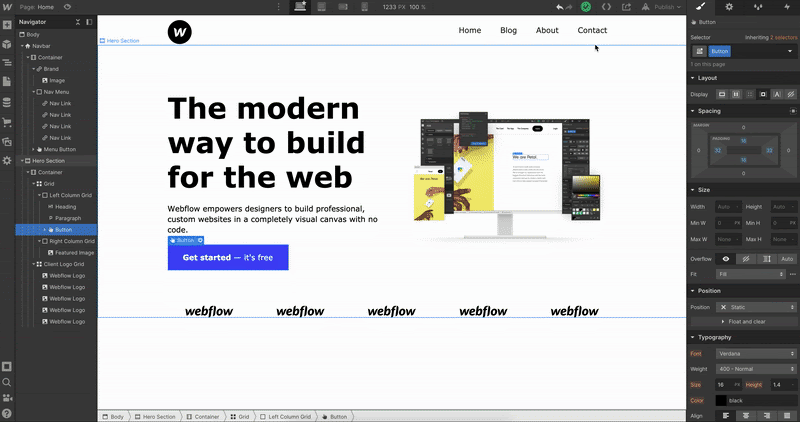 Webflow para tu web turística ciomo uno de los mejores CMS
